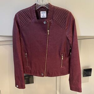 Mayoral Kids Maroon Quilted Jacket